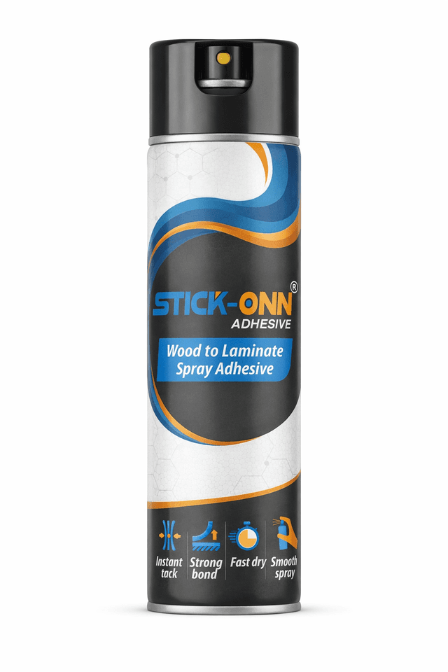 Stick-Onn Wood to Laminate Instant Spray Adhesive — Stick-Onn adhesive India